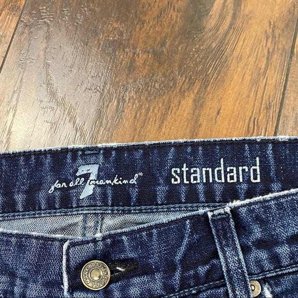 {7FAM} Standard Straight Leg Jeans 36 - Picture 9 of 11